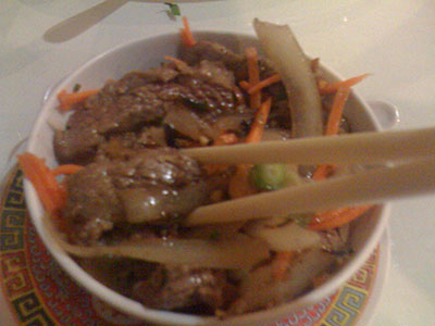 Vietnamese Ginger Beef, Bo Xao Dau Phong