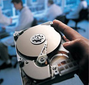 Typical hard disk drive for a PC