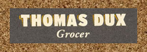 Thomas Dux Grocer Logo