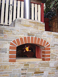 wood fired oven