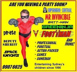 Superhero parties